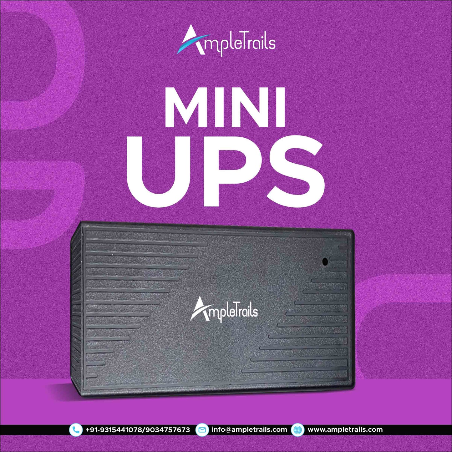 Mini UPS for 12V Biometric Machines | WiFi Router Broadband Modem | Backup Upto 4 Hours | WiFi Router UPS Power Backup During Power Cuts | UPS Broadband Modem (12 Volt Backup Upto 4 HRS)