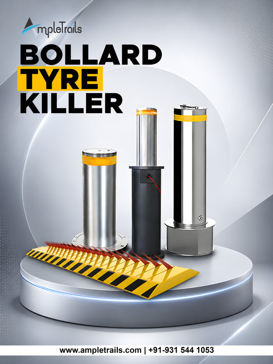 eSSL HB-426 Hydraulic Security Bollard – Anti-Ram Vehicle Barrier