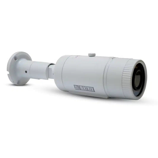 Matrix 8MP 3.6mm IR Bullet Camera with Audio | Biometric Attendance