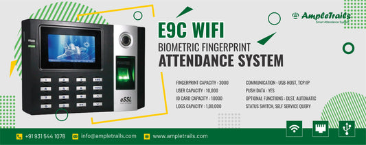 Time Attendance Machine eSSL E9C WI-FI