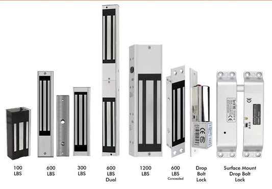 EM lock with Feedback and Buzzer 600 LBS