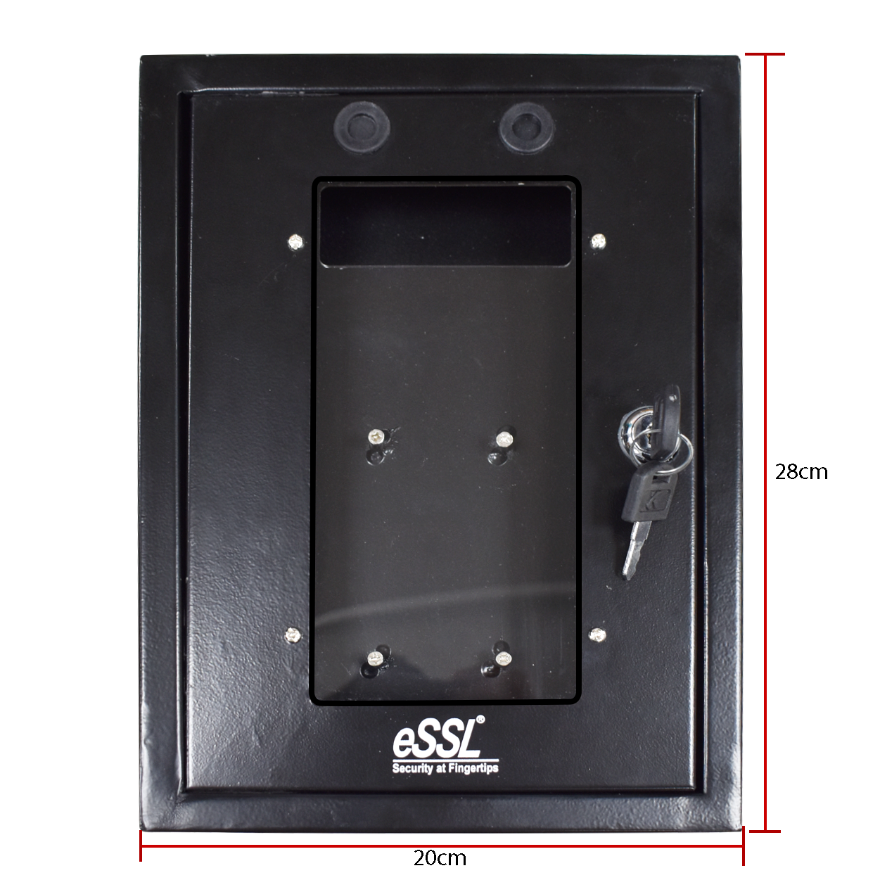 essl Mars Metal Enclosure Black+LED