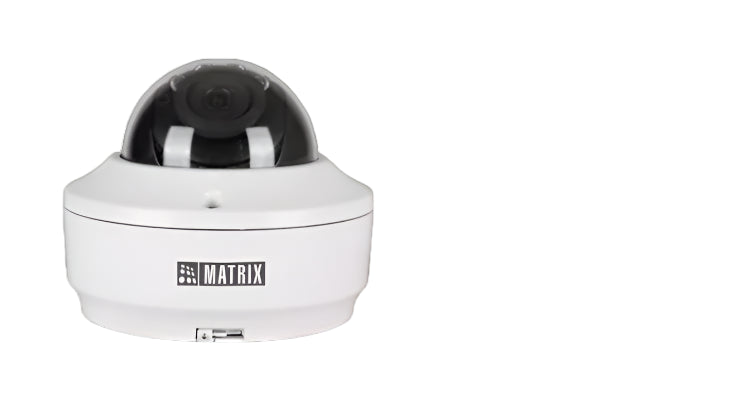 Matrix Satatya 8MP IR Dome Camera | Biometric Attendance