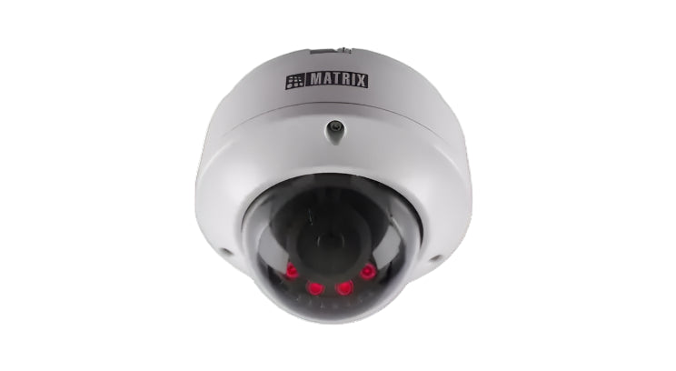 Matrix Satatya 8MP IR Dome Camera | WDR Audio | Biometric Attendance