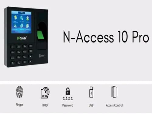 BioMax N-Access10 Pro Fingerprint Biometric Attendance Machine