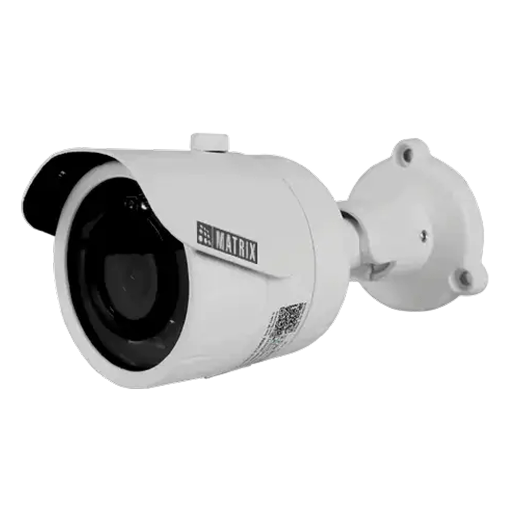 Matrix MIBR80FL36CWP P2 8MP IR Bullet Camera | Biometric Attendance