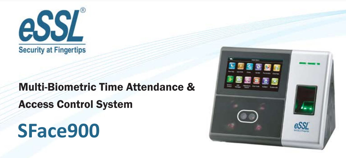Biometric Face Attendance Machine eSSL SFACE900