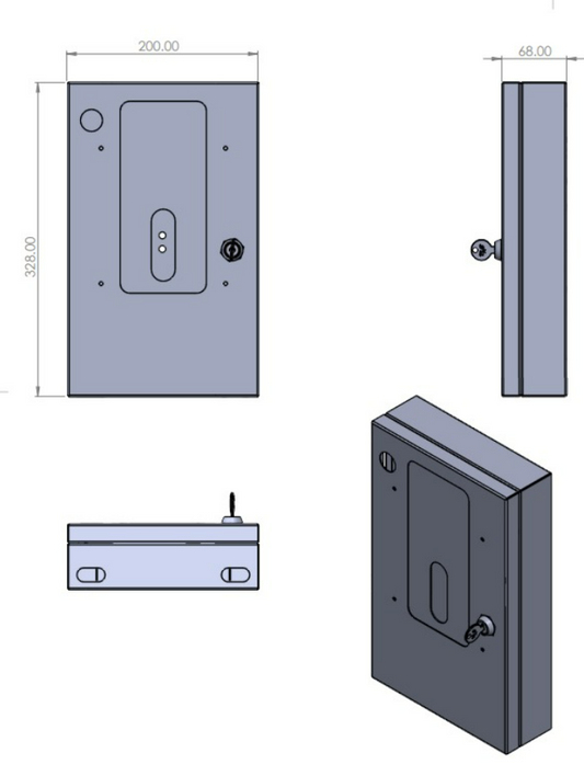 Metal Enclosure for MATRIX COSEC ARGO FACEE