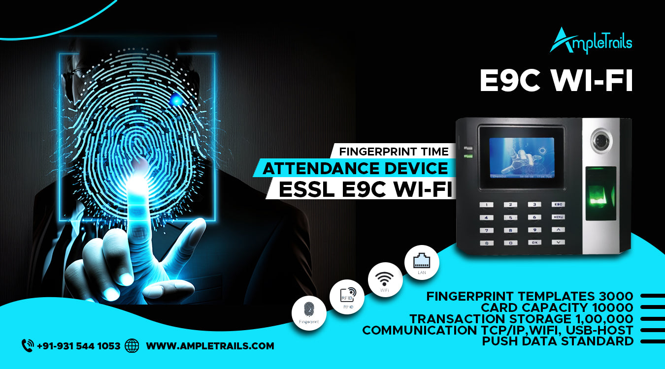 Time Attendance Machine eSSL E9C WI-FI - Biometric Attendance System