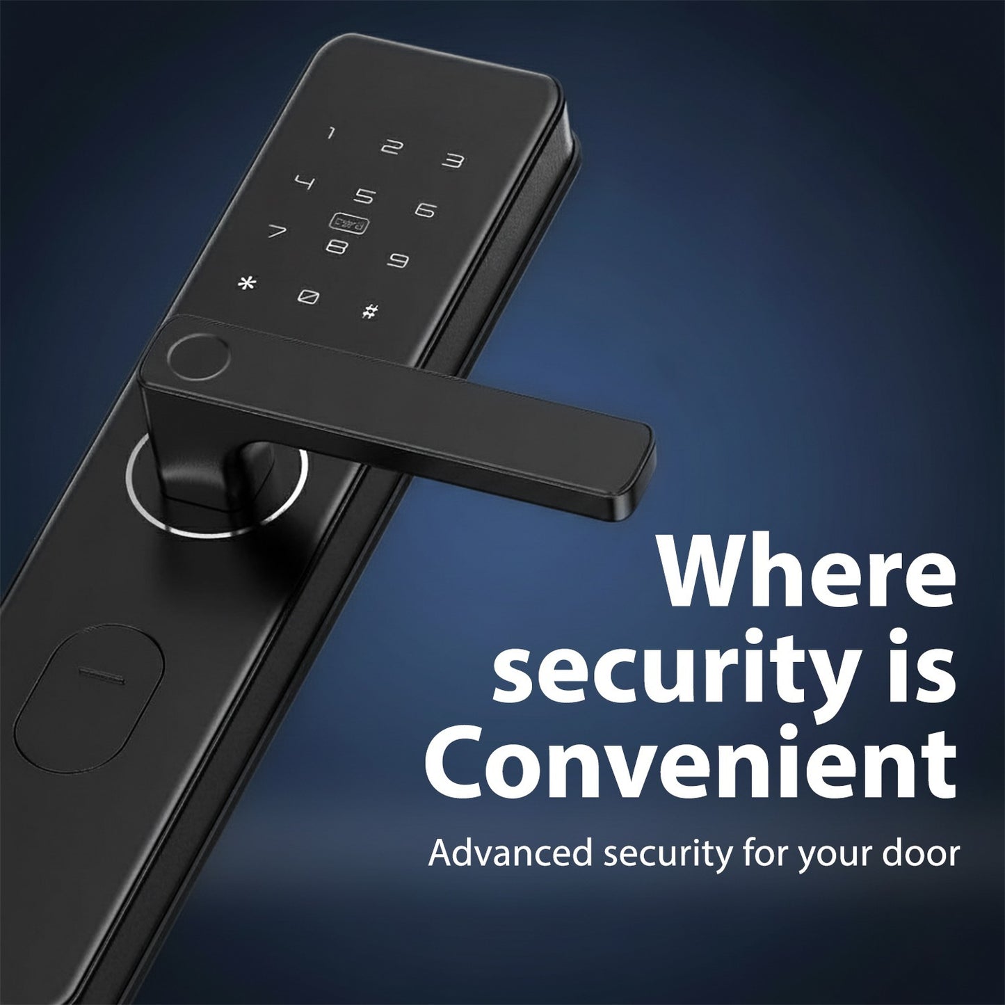 Alba Urmet EL276FP Full Size Smart Digital Door Lock