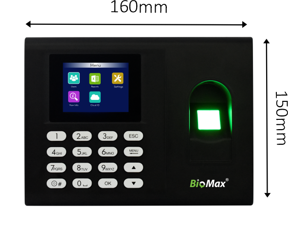 N-K30 Biomax Biometric Attendance System