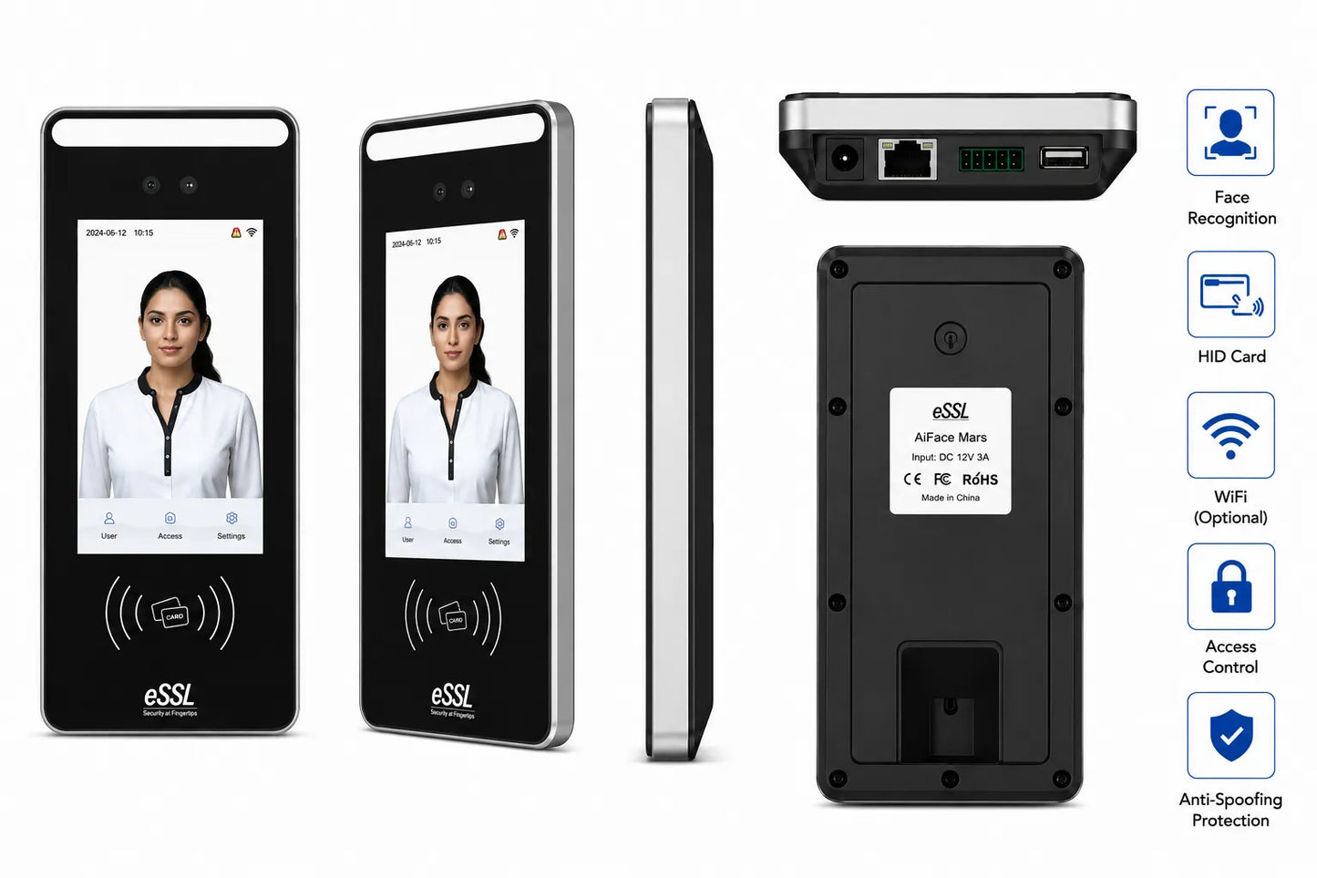 essl AIFACE MARS+WIFI+PALM+USB