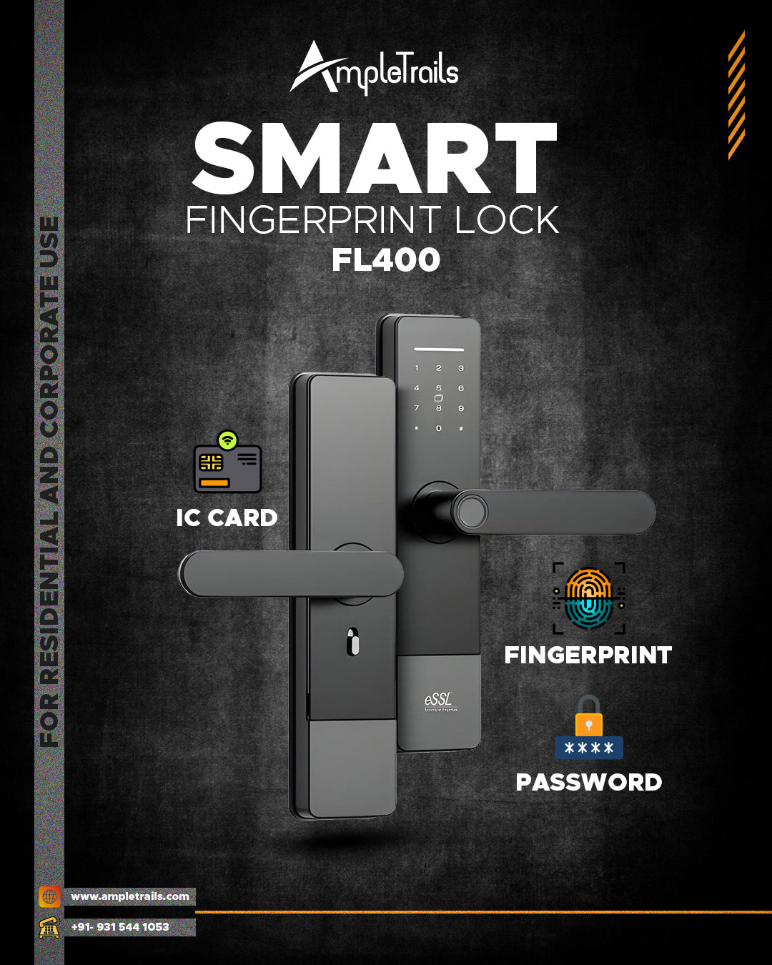 eSSL Smart Fingerprint Lock FL400
