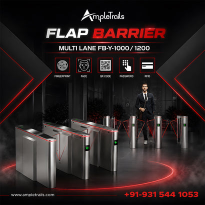 eSSL FB-Y-1000 Compact Flap Barrier Gate for Lobby Access Control