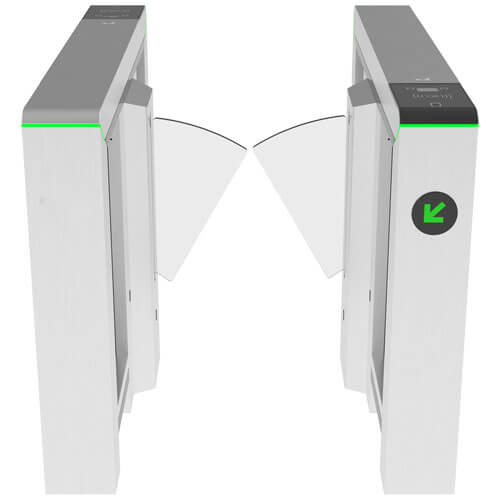 ZKTeco Mars-F1000 Flap Barrier Turnstile