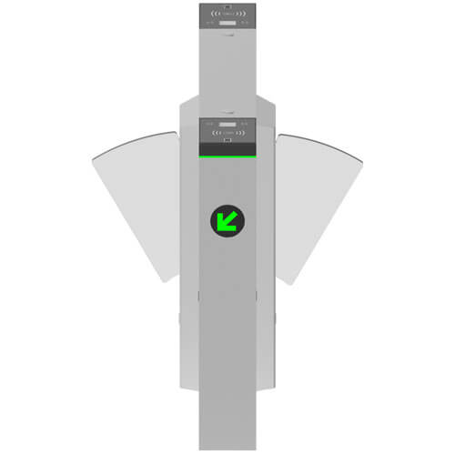 ZKTeco Mars-F1200 Flap Barrier Turnstile
