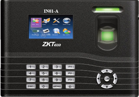 ZKTeco IN01-A/ID Biometric Time Attendance Device — Time Attendance and Access Control from ZKTeco | Genuine product with 1-y