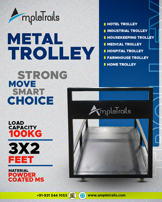 Hotel Trolly, Industrial Trolley, Housekeeping Trolly, Medical Trolley, Hospital Trolley, Farmhouse Trolley, Home Trolly