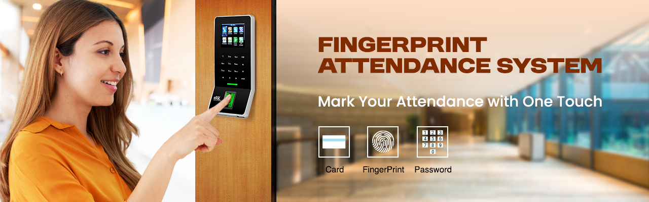 eSSL F22 Biometric Fingerprint Time Attendance Machine