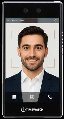 TimeWatch TrueFace 1L 8-Inch Display AI Face Recognition Terminal – View 2
