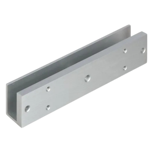 TimeWatch U Mounting Bracket for EM Locks on Glass Doors