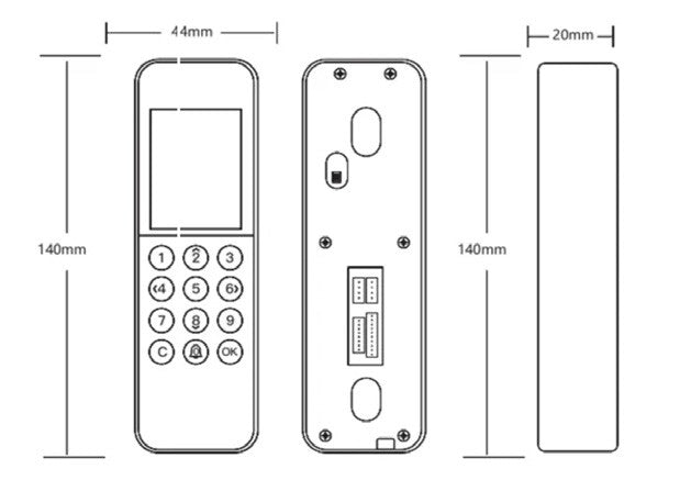TimeWatch UltraACR 801 Card-Based Access Control Device