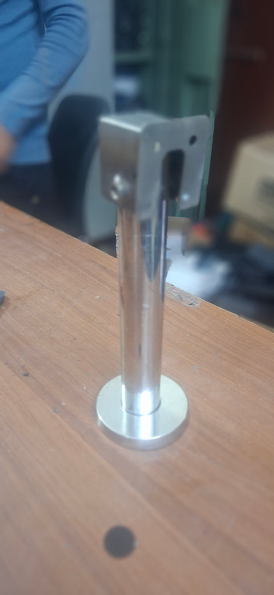 S Pole – AI Face Oval | Mounting Stand for Face Attendance Machines on Barriers & Turnstiles