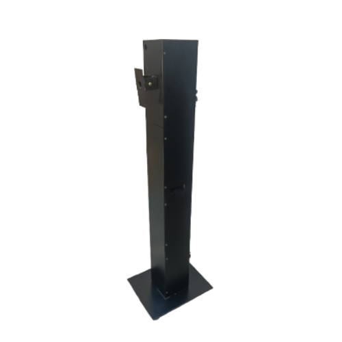 Metal Surface Stand for Biometric Attendance Machines – 130 x 10cm
