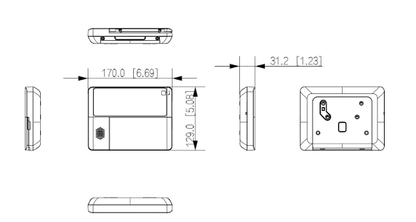 Dahua LCD KeyPad  ARK30C-RW2