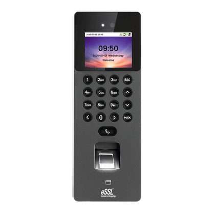 eSSL AiFace Orcus Face & Fingerprint Attendance + battery