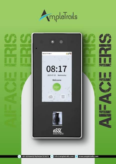AiFace Eris+WiFi Face Recognition Biometric Attendance Machine