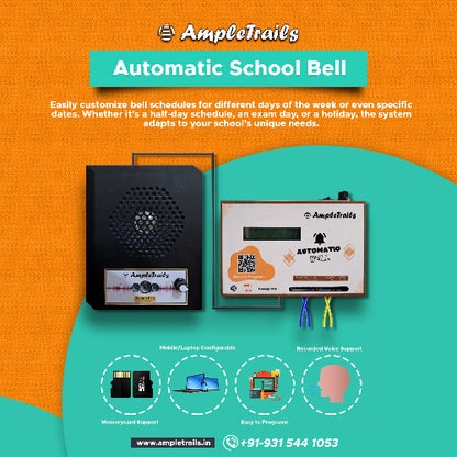 Automatic school Bell, Automatic school Bell device, Automatic Electric bell for School, Automatic School bell sound, Best automatic school bell device