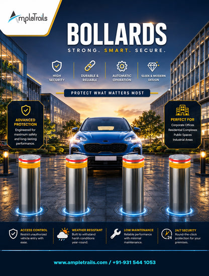 eSSL TK-300 Fixed Security Bollard – Vehicle Perimeter Security