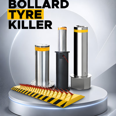 eSSL HB-426 Hydraulic Security Bollard – Anti-Ram Vehicle Barrier
