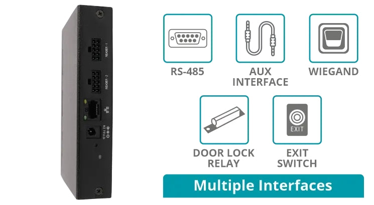 Buy Cosec Arc DC200P Two-Door Access Controller PoE | Biometric Attendance