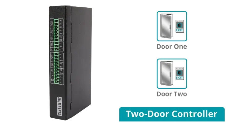 Buy Cosec Arc DC200P Two-Door Access Controller PoE | Biometric Attendance