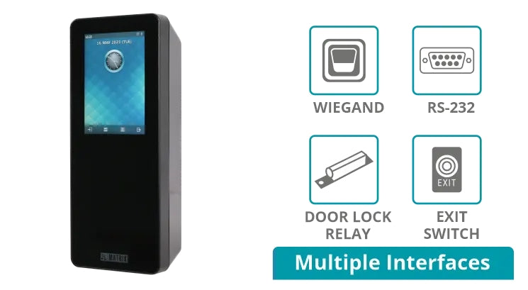 Cosec Argo Cax RFID Card-Based Ultra-Fast Door Controller | Biometric Attendance