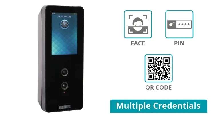 Cosec Argo Face200T Face-Based Time-Attendance Terminal with Multi-Credential Support