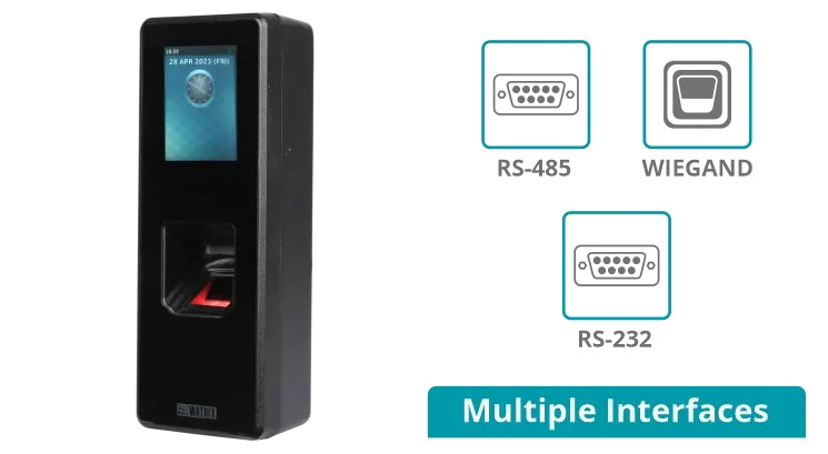 Cosec Atom RD300 Touch Screen Biometric Access Control | Biometric Attendance