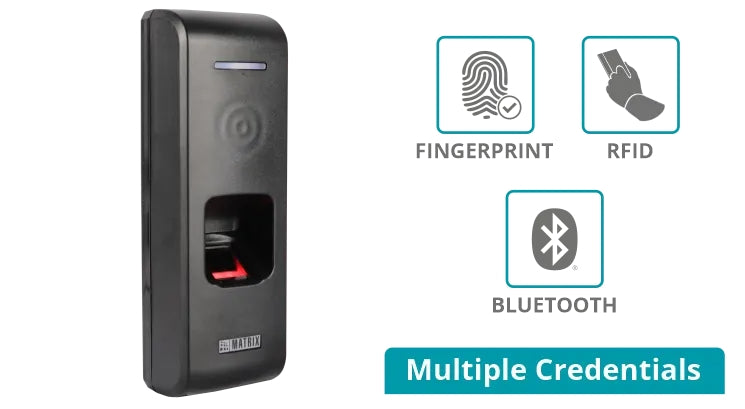 Cosec Path DCFX Fingerprint Access Control & Time-Attendance Door Controller BLE & RFID Support | Biometric Attendance