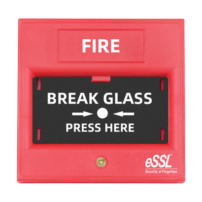 eSSL Emergency Door Fire Switch Red
