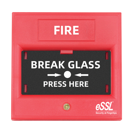 eSSL Emergency Door Fire Switch Red