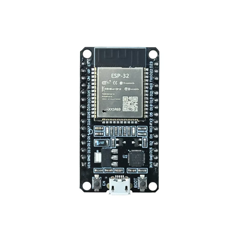 ESP-WROOM-32 WiFi Bluetooth Development Board with ESP32 Dual-Core Microcontroller for IoT, Home Automation, Robotics, Arduino, ESP-IDF and Embedded System Development