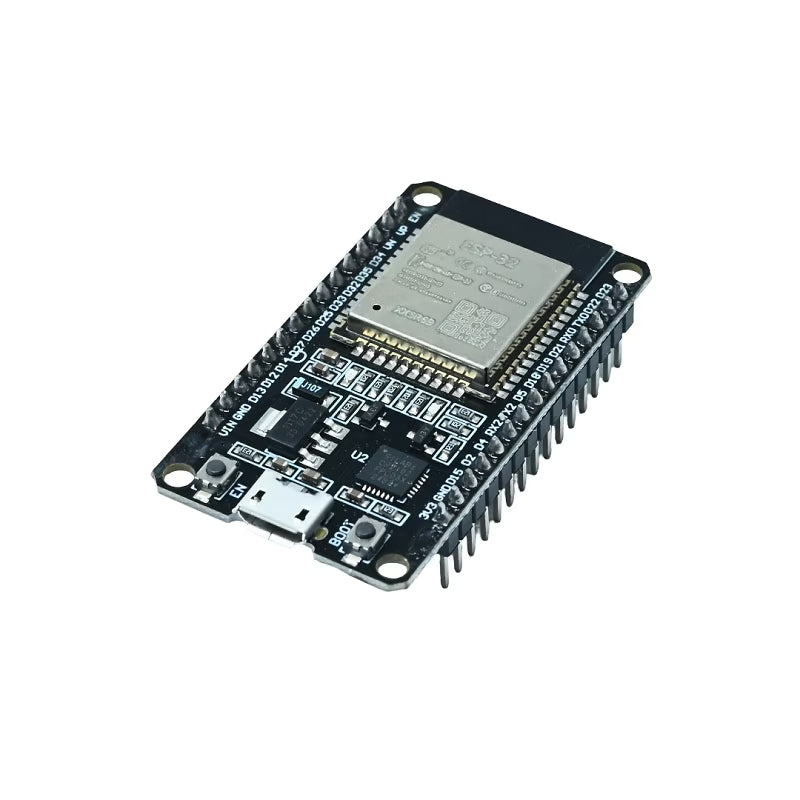 ESP-WROOM-32 WiFi Bluetooth Development Board with ESP32 Dual-Core Microcontroller for IoT, Home Automation, Robotics, Arduino, ESP-IDF and Embedded System Development