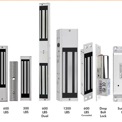 EM lock with Feedback and Buzzer 600 LBS