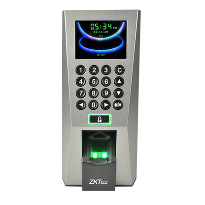ZKTeco F18 Fingerprint Attendance Machine with Access Control
