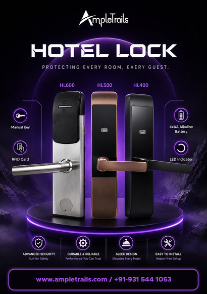eSSL HL600 Hotel RFID Mortise Lock – Hotel Room Access System