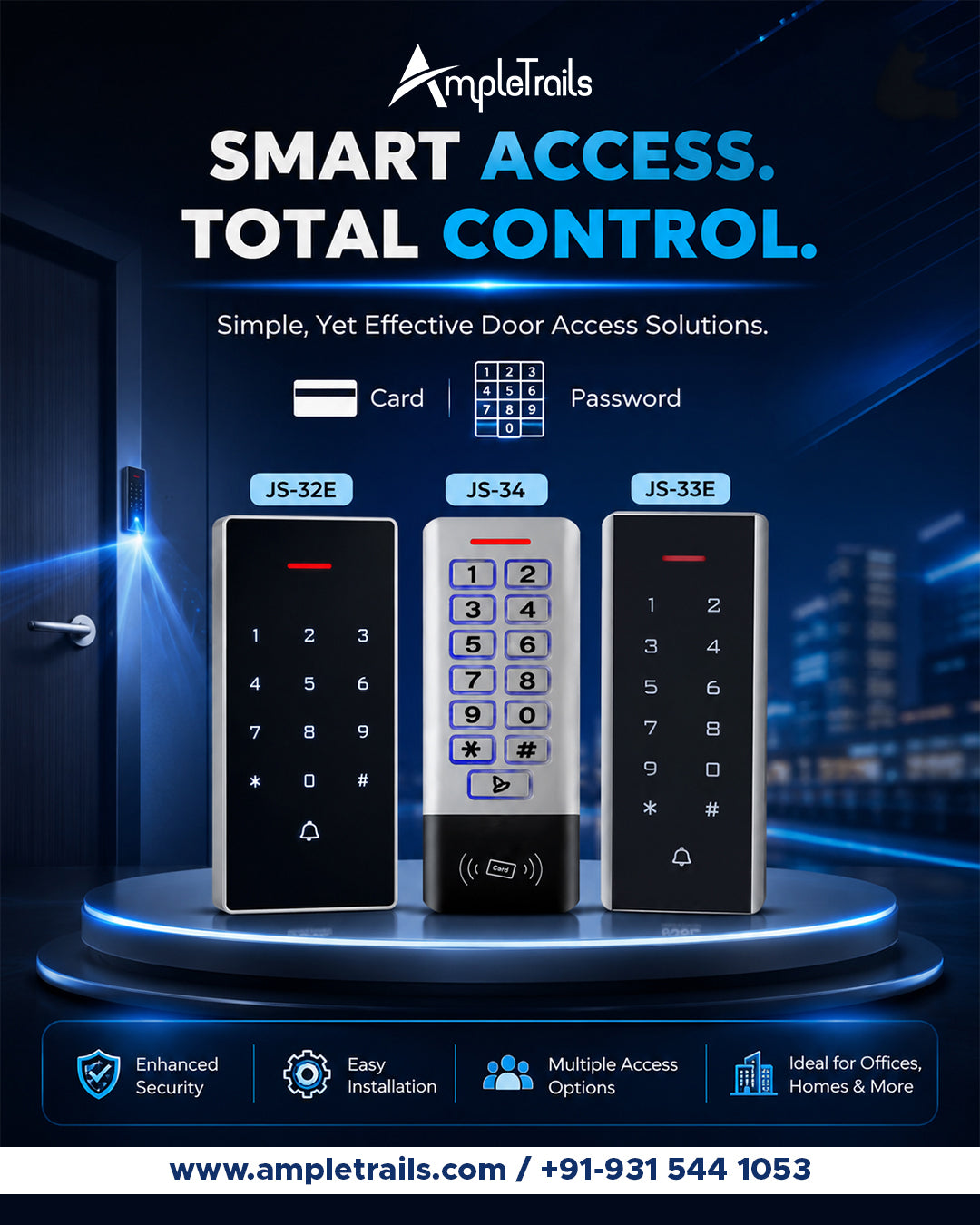 eSSL JS34 Standalone Access Control System