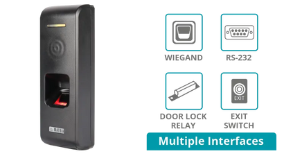 Matrix COSEC PATH DCFI BLE, Fingerprint and HiD iClass Card based Door Controller
