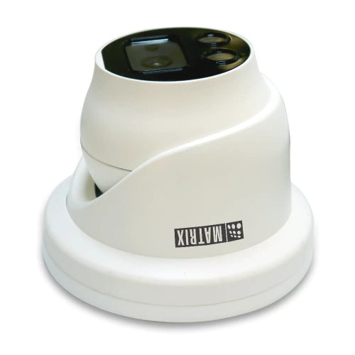 Matrix MITR50FL40CWS 5MP IR Turret Camera | Biometric Attendance